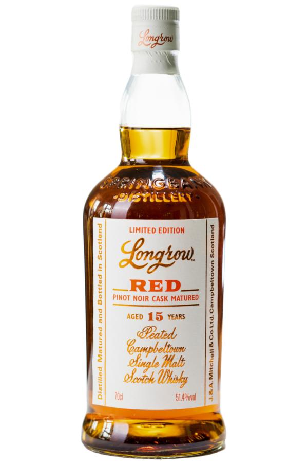 Longrow Red 15 Jahre Pinot Noir 51,4% vol. 0,7 l von Springbank