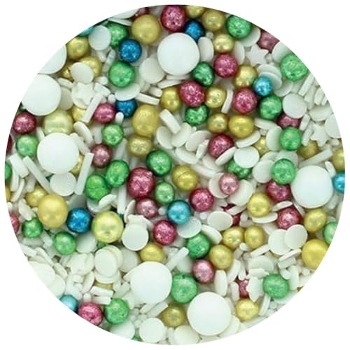 Purple Cupcakes Vintage Christmas Sprinkle Mix - 90g von Purple Cupcakes