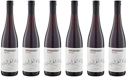 Sprungkraft Cuvée rot "Weit" trocken (6 x 0.75 l) von Sprungkraft