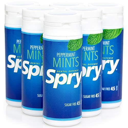 Spry Minzen mit Xylitol-Pfefferminz - 45 Zählimpuls von Spry