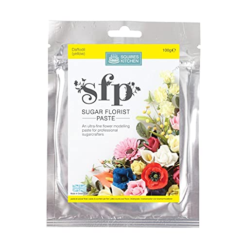 Squires Kitchen Daffodil (SFP) Blumen & Modelliermasse 100g von Squires Kitchen