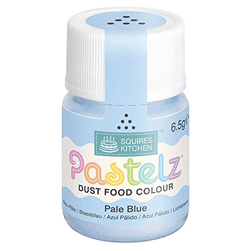 Squires Kitchen PASTELZ Food Colour Lebensmittelfarbe Puder hellblau 6,5 g von Squires Kitchen