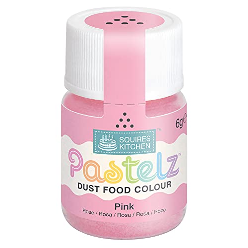 Squires Kitchen PASTELZ Food Colour Lebensmittelfarbe Puder rosa 6 g von Squires Kitchen