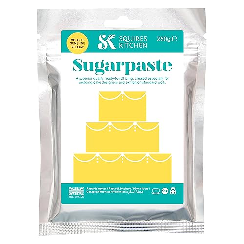 Squires Kitchen Sunshine Yellow Sugarpaste 250g von Squires Kitchen