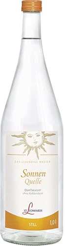 St Leonhardsquelle Sonnenquelle (6 x 1000 ml) MEHRWEG von St Leonhardsquelle