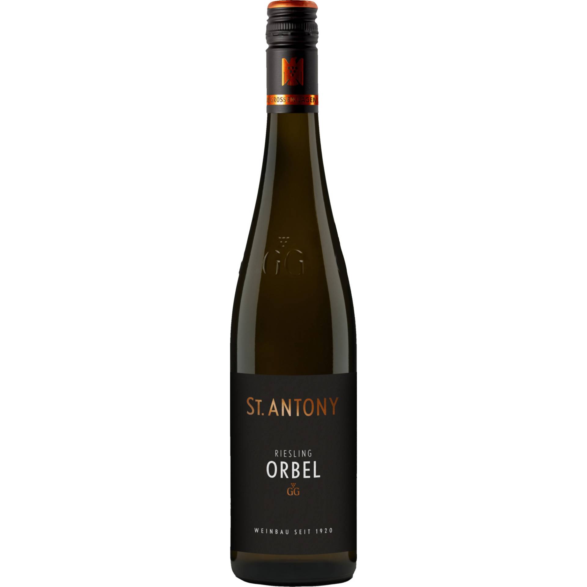 Orbel Riesling GG, Trocken, Rheinhessen, Rheinhessen, 2022, Weißwein von St. Antony Weingut, D - 55283 Nierstein