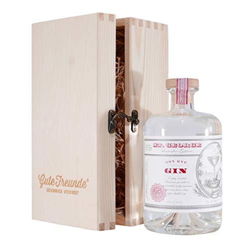 St. George Dry Rye Gin mit Geschenk-Holzkiste von St. George