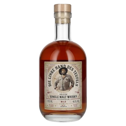 Die Linke Hand Des Teufels DER KLEINE Single Malt Whisky 46% Vol. 0,7l von St. Kilian Distillers