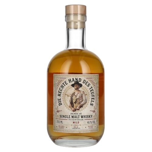 Die Rechte Hand Des Teufels DER MÜDE JOE Single Malt Whisky 46% Vol. 0,7l von St. Kilian Distillers