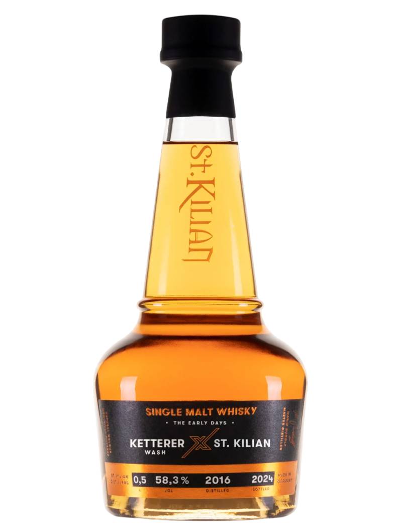 St. Kilian X-Serie: Ketterer Wash - 8 Jahre 58,3% vol. 0,5l - im Set mit 2 Gläsern von St. Killian Distillers