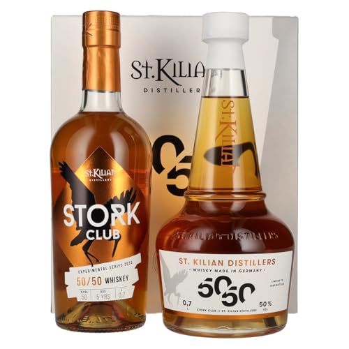 St. Kilian STORK CLUB 50/50 Experimental Series 2023 50% Vol. 2x0,7l in Geschenkbox von St. Kilian Distillers