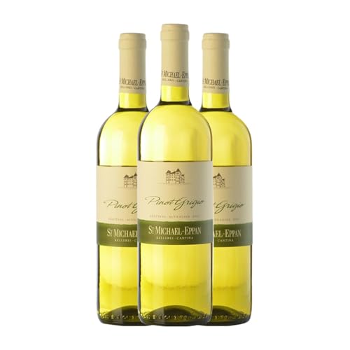 St. Michael-Eppan Pinot Grigio Grauburgunder Alto Adige 75 cl Weißwein (Karton mit 3 Flaschen von 75 cl) von St. Michael-Eppan