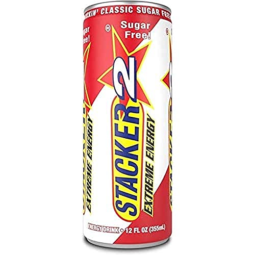 Stacker2 Extreme Energy Zero Drink Getränk Fitness Sport Bodybuilding, 1er Pack (1 x 4.26 l) von Stacker2