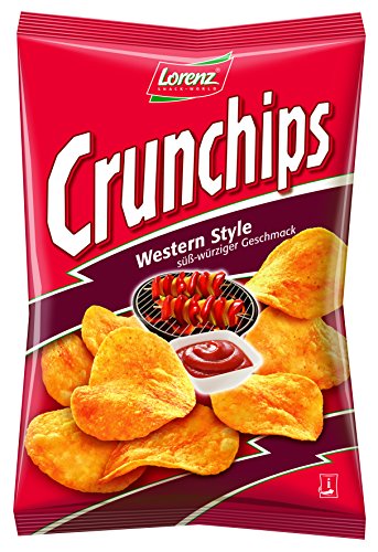 Lorenz Snack World Crunchips Western Style, 4er Pack (4 x 175 g) von Stadlbauer