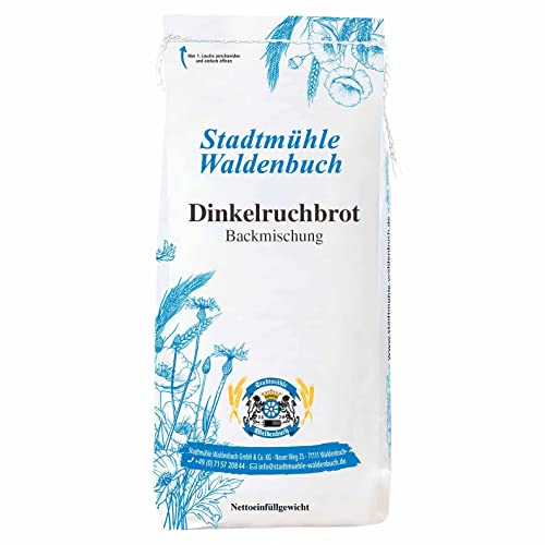 Stadtmühle Waldenbuch Dinkelruchbrot Brotbackmischung, 1 kg von Stadtmühle Waldenbuch