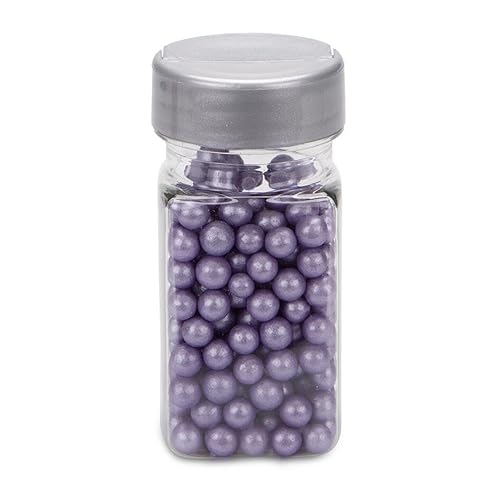 Städter Backzutat Perlen Maxi Ø 6–7 mm Lila/Violett 60 g von Staedter