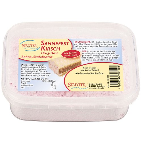 Städter Resi Cherry Creme mit Kirschspänen von Staedter