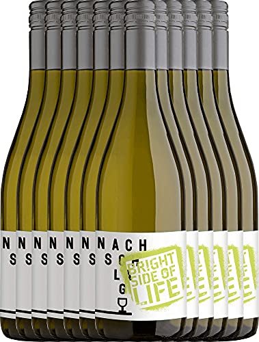 Nachschlag Bright Side of Life von Winzerhof Stahl - Weißwein 12 x 0,75l 2021 VINELLO - 12er - Weinpaket inkl. kostenlosem VINELLO.weinausgießer von Stahl Winzerhof