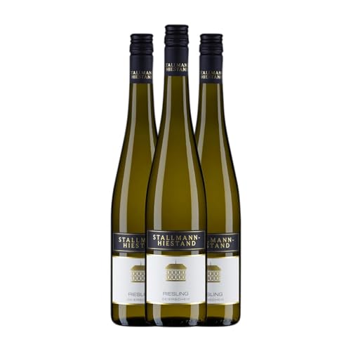 Stallmann-Hiestand Geierscheiss Riesling Rheinhessen 75 cl (Schachtel mit 3 Flaschen von 75 cl) von Distribuidor