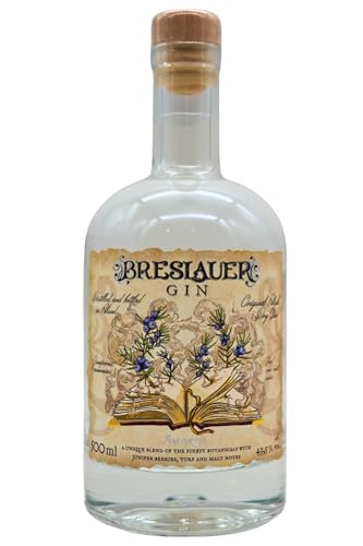 Breslauer Destillerie - Smokey Gin | 0,5L | polnischer Gin inspiriert von den Aromen schottischer Islay-Whiskys von Stamperla