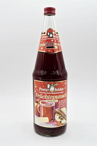 Pretzfelder Früchtepunsch alkoholfrei 6x1L | leckerer Punsch für Weihnachten & den Advent aus der Fränkischen Schweiz | inkl. Pfand von Stamperla