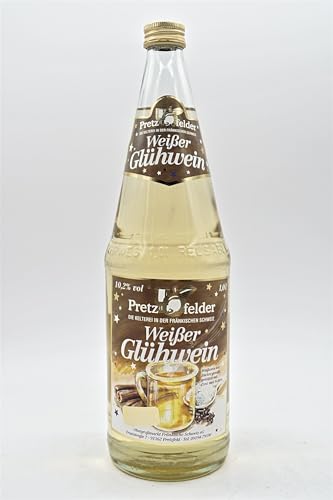 Pretzfelder Glühwein weiß 6x1L | Glühwein auf Weißweinbasis aus der Fränkischen Schweiz | inkl. Pfand von Stamperla