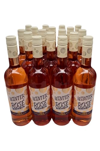 Weinhaus Flick Glühwein Winter Rose 18x0,75L | Der besondere Glühwein für Weihnachten und den Advent! von Stamperla