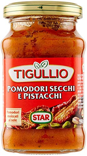 12x Star Tigullio GranPesto Pomodori Secchi e Pistacchi Pesto getrocknete Tomaten und Pistazien 190g Soße Sauce von Star