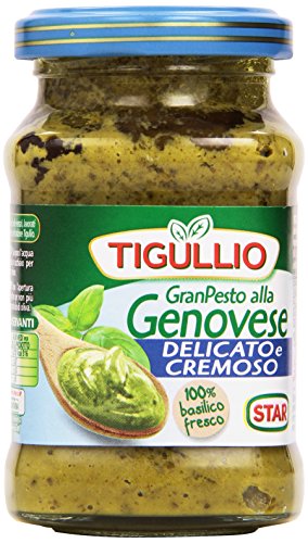 6x Star Tigullio GranPesto Pesto alla Genovese mit Basilikum Delicato 190 g Sauce von Star