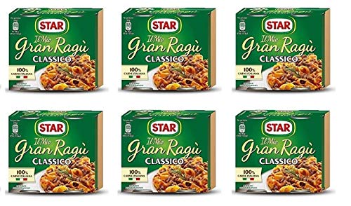 Il Mio Gran Ragù Star Classico Tomatensauce für Pasta, 2 x 180 g, essbar von Star