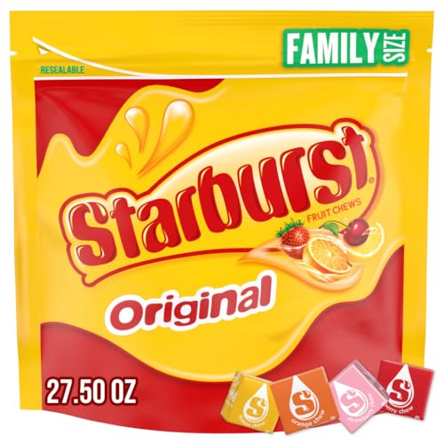 Original Fruit Chews Candy Family Size Bag, 27.5 Ounces von Starburst