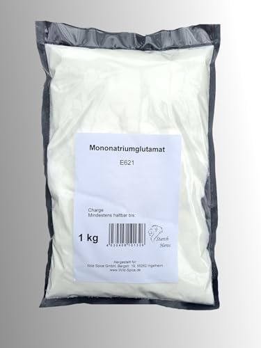 Glutamat | Mononatriumglutamat E621 | 1 kg | Geschmacksverstärker von Starch Heros von Starch Heros