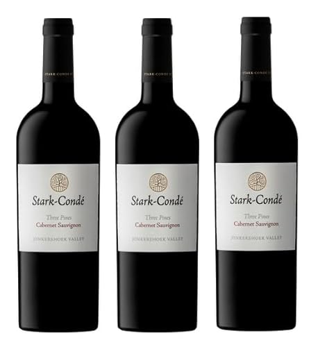 3x 0,75l - 2020er - Stark-Condé - Three Pines - Cabernet Sauvignon - Jonkershoek Valley W.O. - Südafrika - Rotwein trocken von Stark-Condé