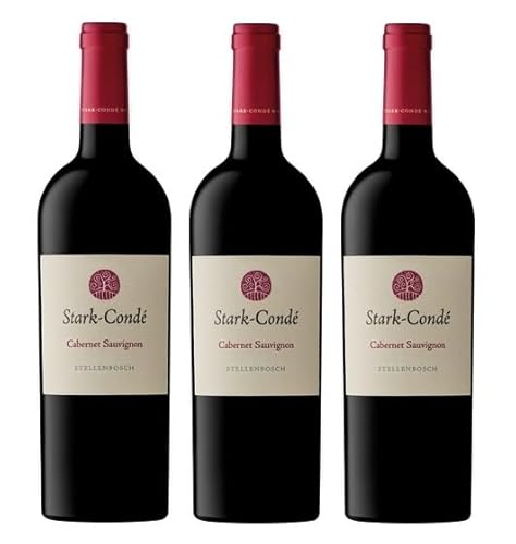 3x 0,75l - 2021er - Stark-Condé - Cabernet Sauvignon - Stellenbosch W.O. - Südafrika - Rotwein trocken von Stark-Condé