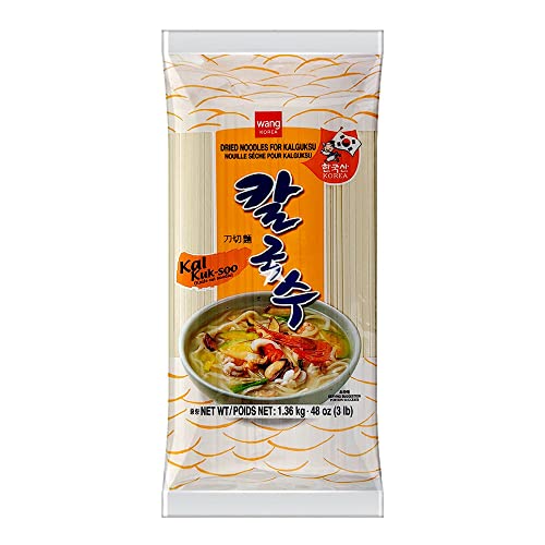 WANG - Getrocknete Nudeln für Kalguksu - (1 X 1,36 KG) von Starry Mart