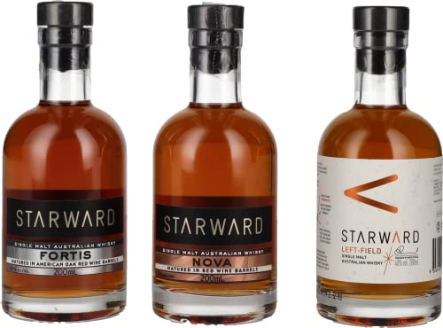 Starward Gift Pack 43,7% Vol. 3x0,2l in Geschenkbox von Starward