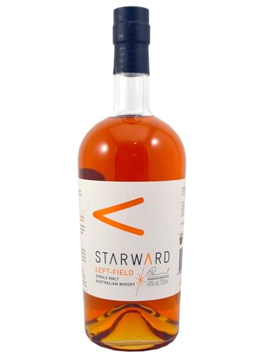 Starward | Left - Field | Single Malt Australian Whisky | 700 ml | 40% Vol. | Vollmundig intensiv | Helle tropische Früchte & geröstete Eiche | Zarter & weicher Abgang von Starward