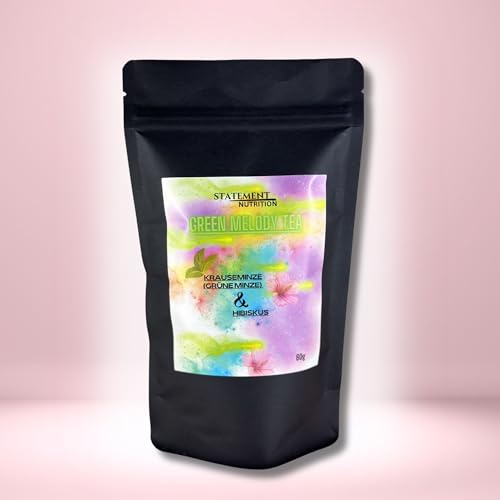 Green Melody Tea (Krauseminze und Hibiskus) von Statement Nutrition