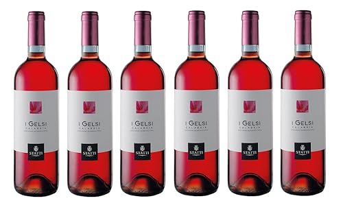 6x 0,75l - 2023er - Statti - I Gelsi - Rosato - Calabria I.G.P. - Kalabrien - Italien - Rosé-Wein trocken von Statti