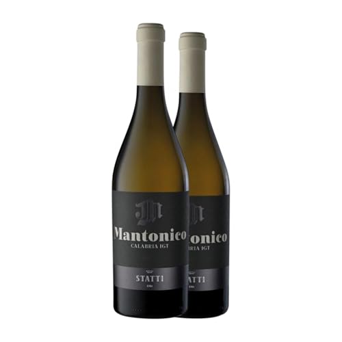 Statti Binaco Mantonico Calabria 75 cl Weißwein (Karton mit 2 Flaschen von 75 cl) von Statti