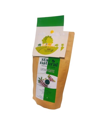 Lupinen Kaffee 500 g gemahlen koffeinfrei - natürlich - Vegan - koffeinfrei von Stay Natural