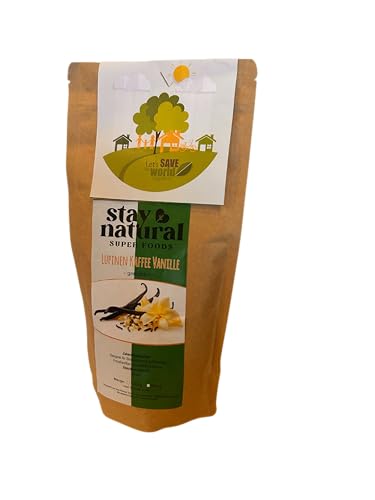 Lupinen Kaffee mit Vanille frisch geröstet und verfeinert 500 g gemahlen von Stay Natural