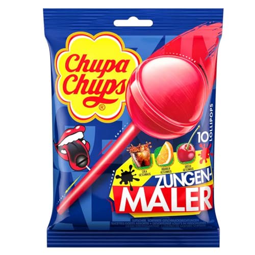 Chupa Chups Tongue Painter Zungenmaler Lollies 93g inkl. Steam-Time ThankYou von Steam-Time