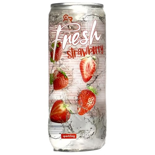 Fresh Strawberry 330ml Erfrischungsgetränk inkl. Steam-Time ThankYou von Steam-Time