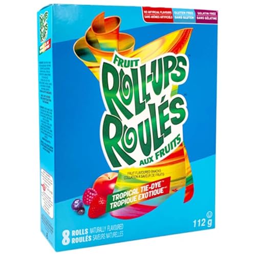 Fruit Roll-Ups Tropical Tie-Dye 112g inkl. Steam-Time ThankYou von Steam-Time