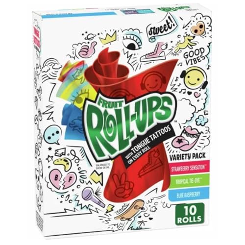 Fruit Roll-Ups Variety Pack 141g Fruchtgummis inkl. Steam-Time ThankYou von Steam-Time