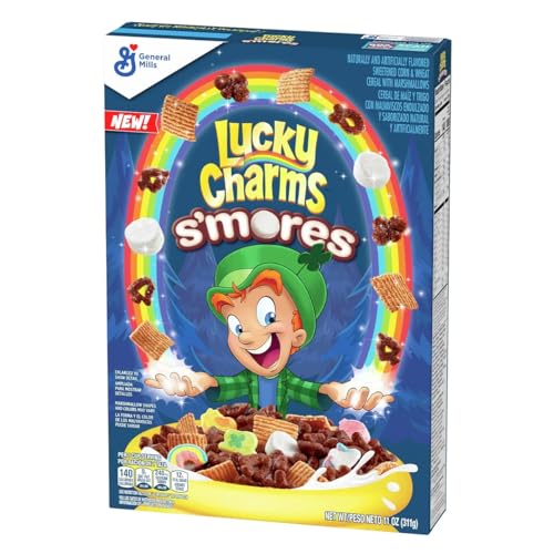 Lucky Charms S'mores - Cereal with Marshmallows 311g inkl. Steam-Time ThankYou von Steam-Time