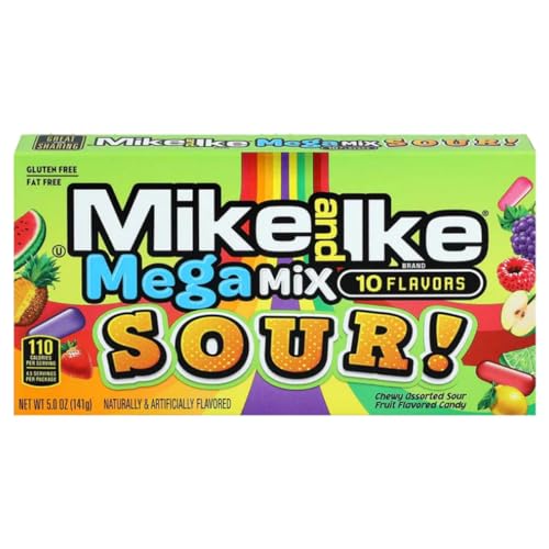 Mike And Ike Mega Mix Sour 141g inkl. Steam-Time ThankYou von Steam-Time