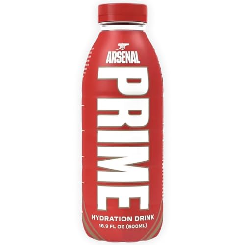 Prime Arsenal Limited Edition Hydration Drink 500ml inkl. Steam-Time ThankYou von Steam-Time