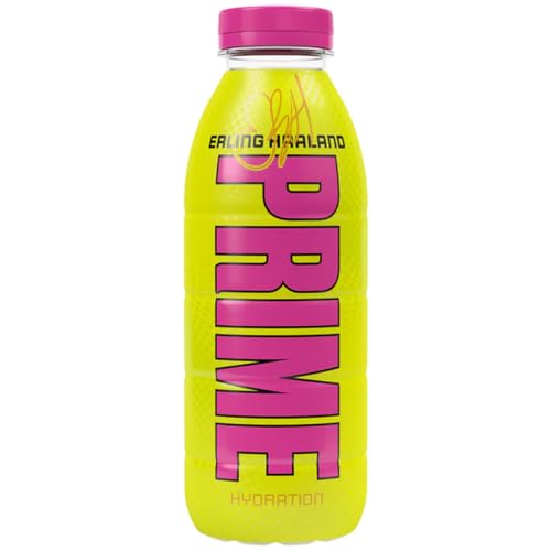 Prime Erling Haaland Limited Edition Hydration Drink 500ml inkl. Steam-Time ThankYou von Steam-Time